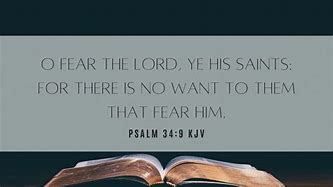 Image result for Psalm 34:9