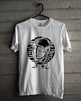 Image result for Black White Illustration T-Shirt