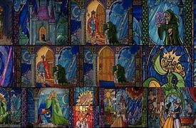 Image result for Beauty and the Beast Window