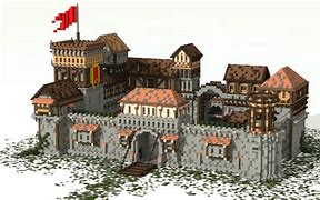 Image result for Building Castle Schematics Minecraft