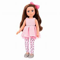 Image result for Caucasian Girl Doll with Brown Hair