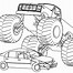 Image result for Hot Rod Monster Line Art