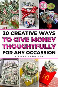 Image result for Funny Money Gift Ideas