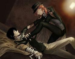 Image result for Chuya and Dazai Kiss