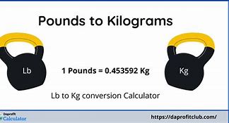 Image result for Difference Between Pounds and Kilograms