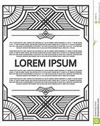 Image result for Art Deco Band Poster Template