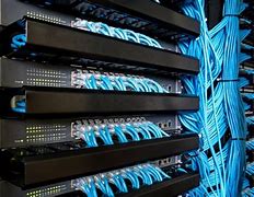 Image result for Wall Mounted Rack Structured Cabling