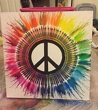 Image result for Crayon Art Ideas