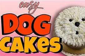 Image result for Simple Dog Cake Design