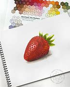 Image result for How to Draw a Strawberry Top