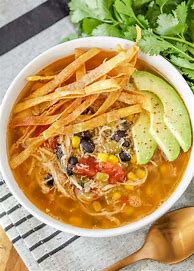 Image result for Store-Bought Chicken Tortilla Soup