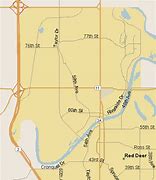 Image result for Red Deer Valley Banff Map