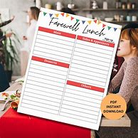 Image result for Birthday Lunch Sign Up Sheet