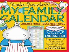 Image result for Sandra Boynton Calendar 2023