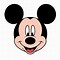 Image result for Mickey Mouse Head Face