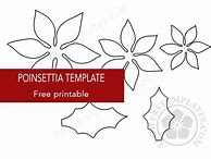 Image result for Poinsettia Template Free