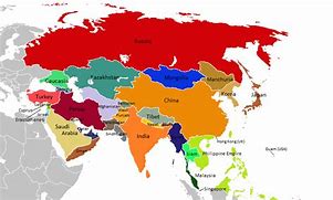 Image result for Ethnic Map of Asia