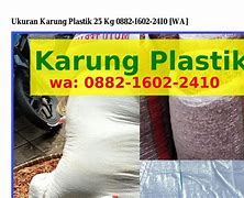 Image result for Ukuran Karung