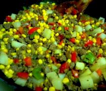 Image result for Ground Beef Potatoes Onions Hash