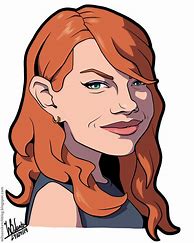 Image result for Emma Stone Cartoon