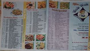 Image result for I Wok Menu with Prices