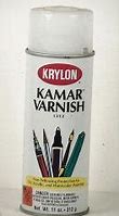 Image result for Kamar Matt Spray Varnish