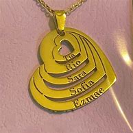 Image result for Multiple Name Memorial Necklace