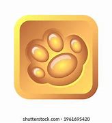 Image result for Gold Paw Print Black Background