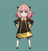 Image result for Anime Pixel Art Ania