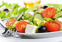 Image result for Salad in Big Plate Wallpaper