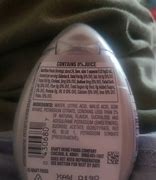 Image result for Back of a Mio Bottle