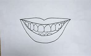 Image result for Mouth Bite Drawing