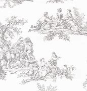 Image result for Gray Toile Wallpaper