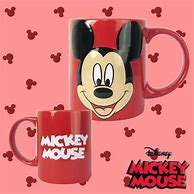 Image result for Donald Duck and Mickey Mouse Red Mug