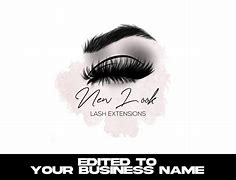 Image result for Eyelash Logo Design