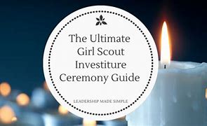 Image result for Girl Scout Investiture Rededication Ceremony