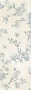 Image result for Green Toile Wallpaper with Yellow Flowers