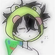 Image result for Anime Guy PFP With Frog