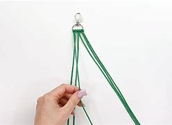 Image result for How to Do a Macrame Keychain