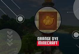 Image result for Orange Dye Minecraft