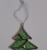 Image result for Glass Xmas Tree Ornaments