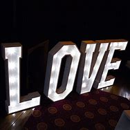 Image result for Wedding Love Sign