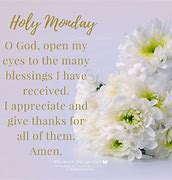 Image result for Holy Week Monday