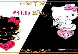 Image result for Dark Hello Kitty