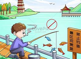 Image result for Shooping in a Scenic Spot Cartoon