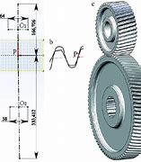 Image result for Helical Gear Drawing