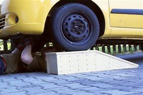 Image result for Homemade Plywood Scooter Ramp for SUV