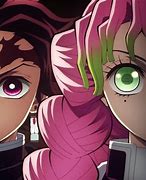 Image result for Mitsuri Kanjiro X Tanjiro Kiss