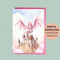 Image result for Dragon Birthday Card Printable