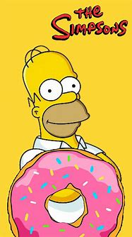 Image result for Simpsons Donuts 1440P Wallpaper